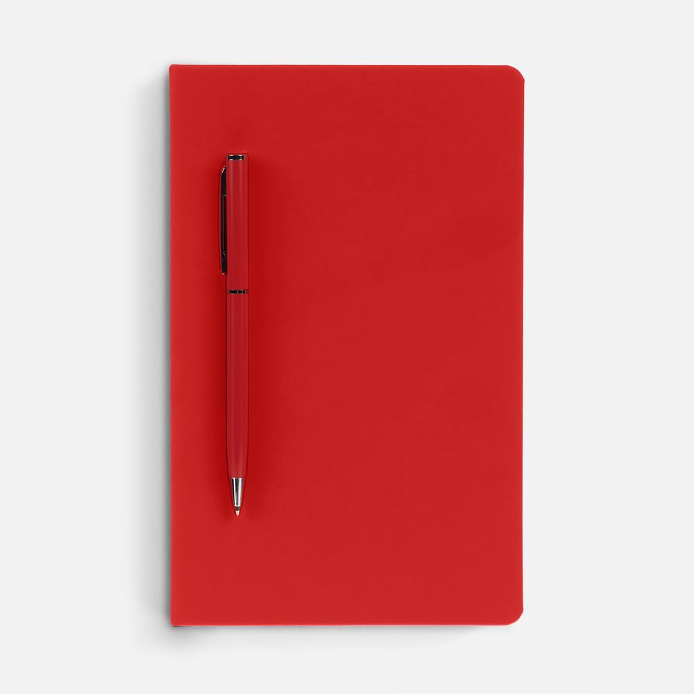Ежедневник Magnet Shall, недатированный, красный — изображение 4