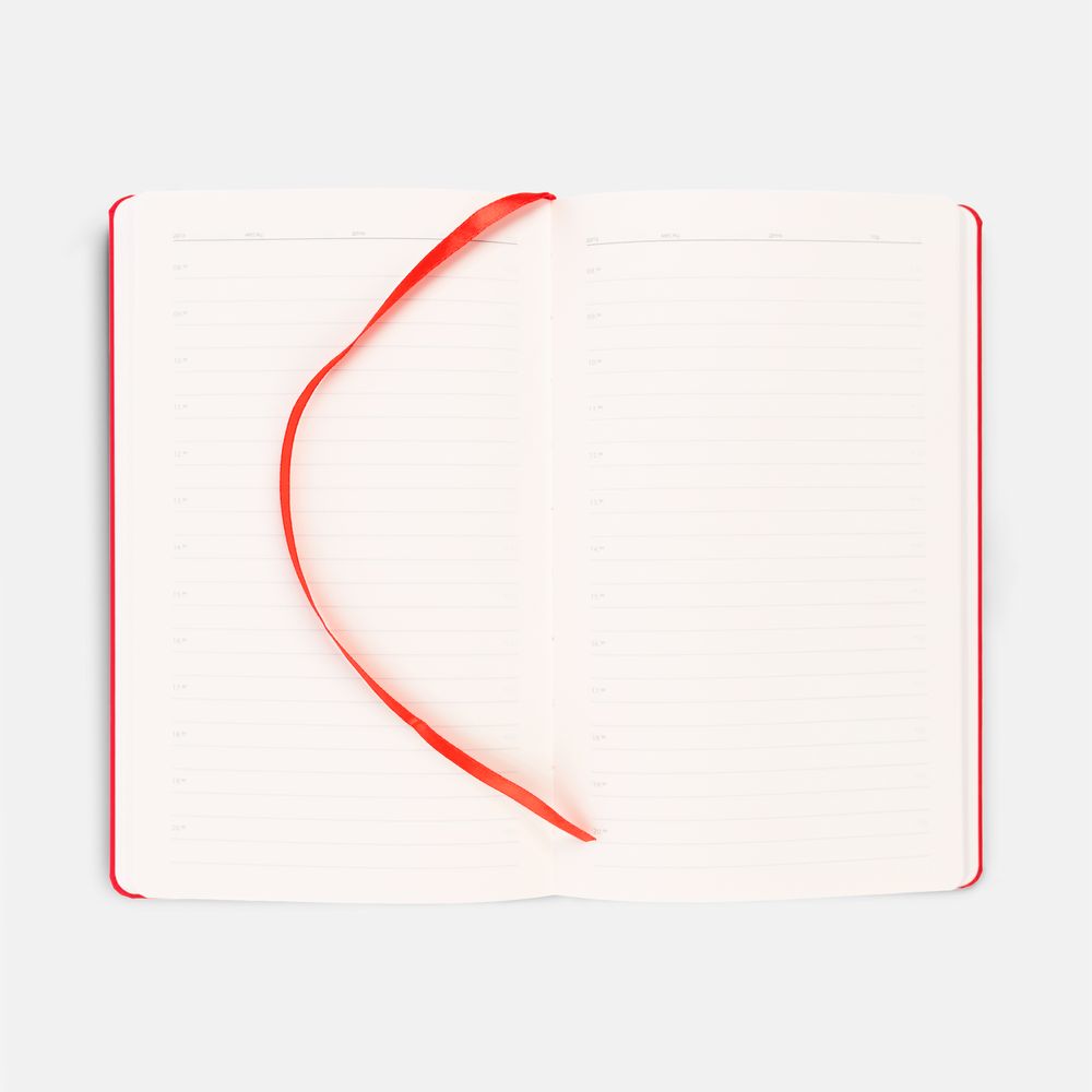 Ежедневник Magnet Shall, недатированный, красный — изображение 9