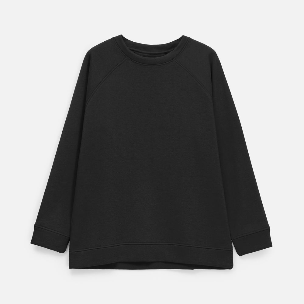 Свитшот унисекс S1, черный — изображение 9