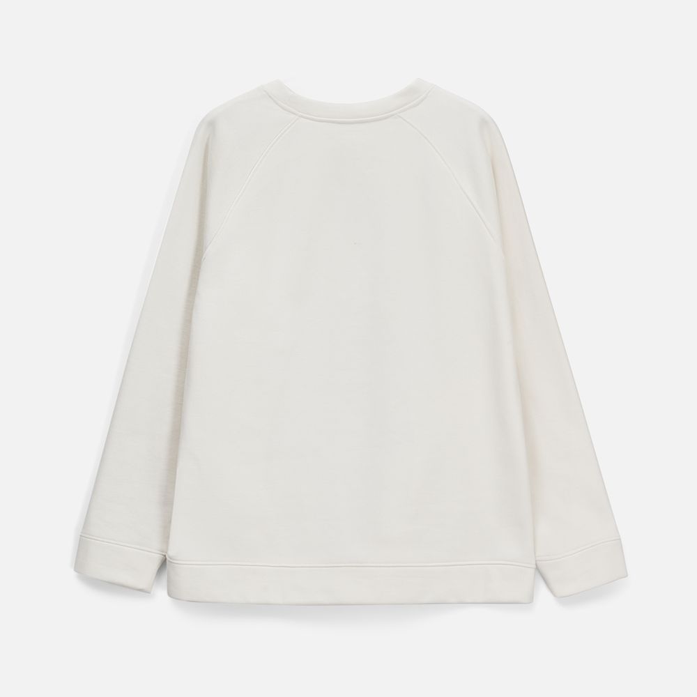 Свитшот унисекс S1, молочно-белый — изображение 10