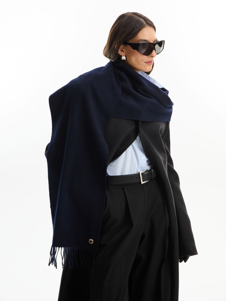 Шарф Graceful, синий — изображение 14