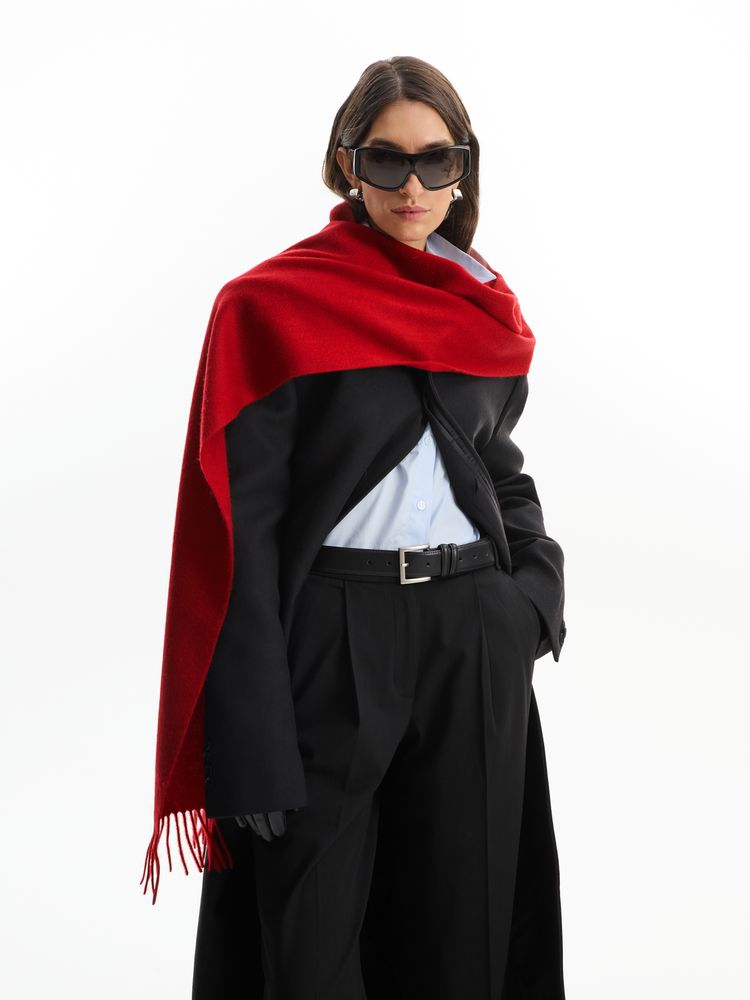 Шарф Graceful, красный — изображение 14