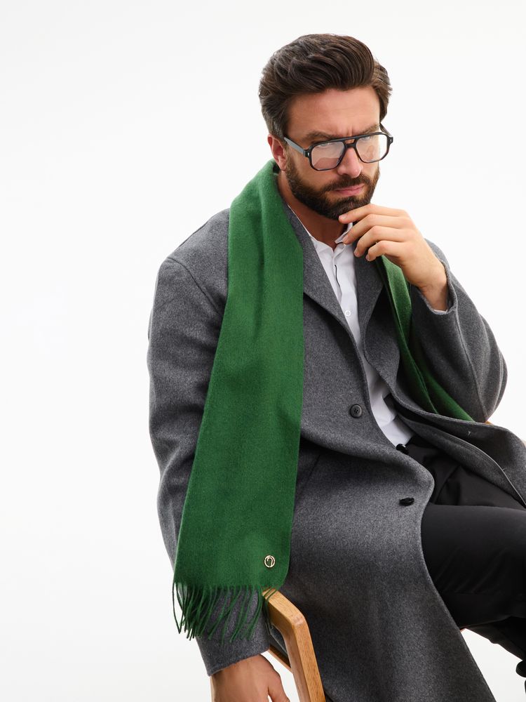 Шарф Noble, зеленый — изображение 13