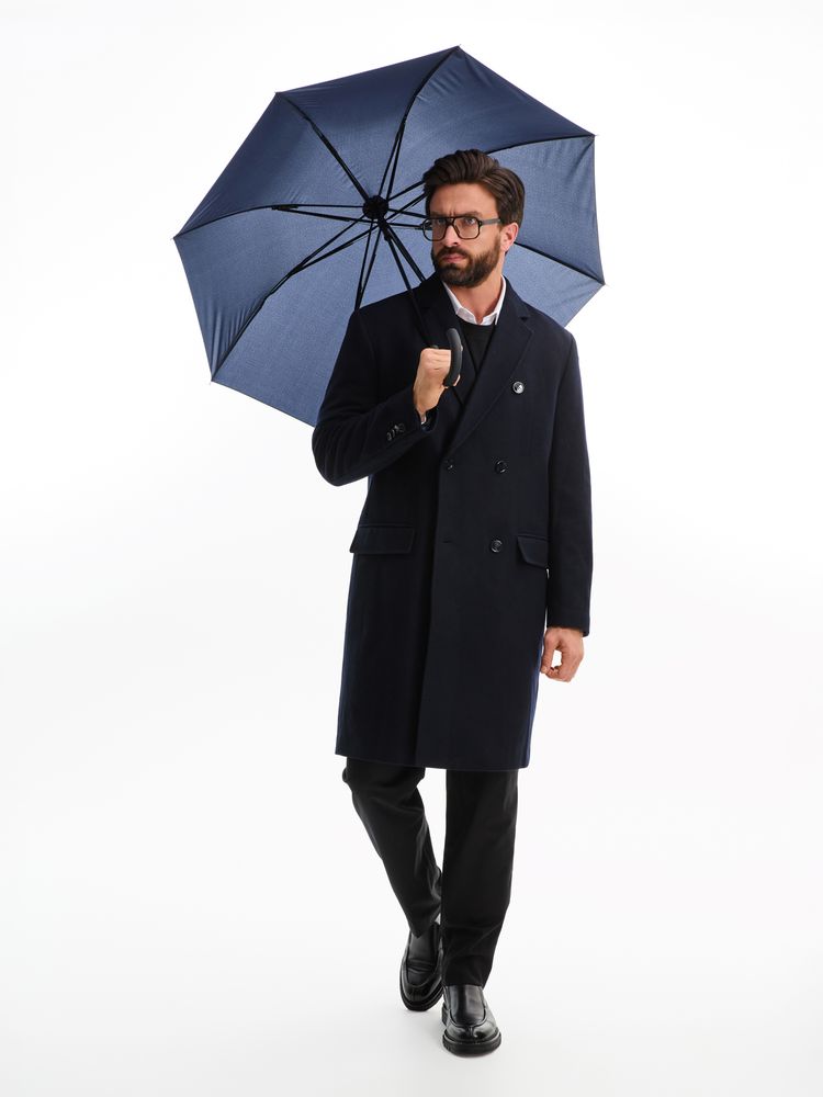 Зонт-трость Wind, темно-синий — изображение 8