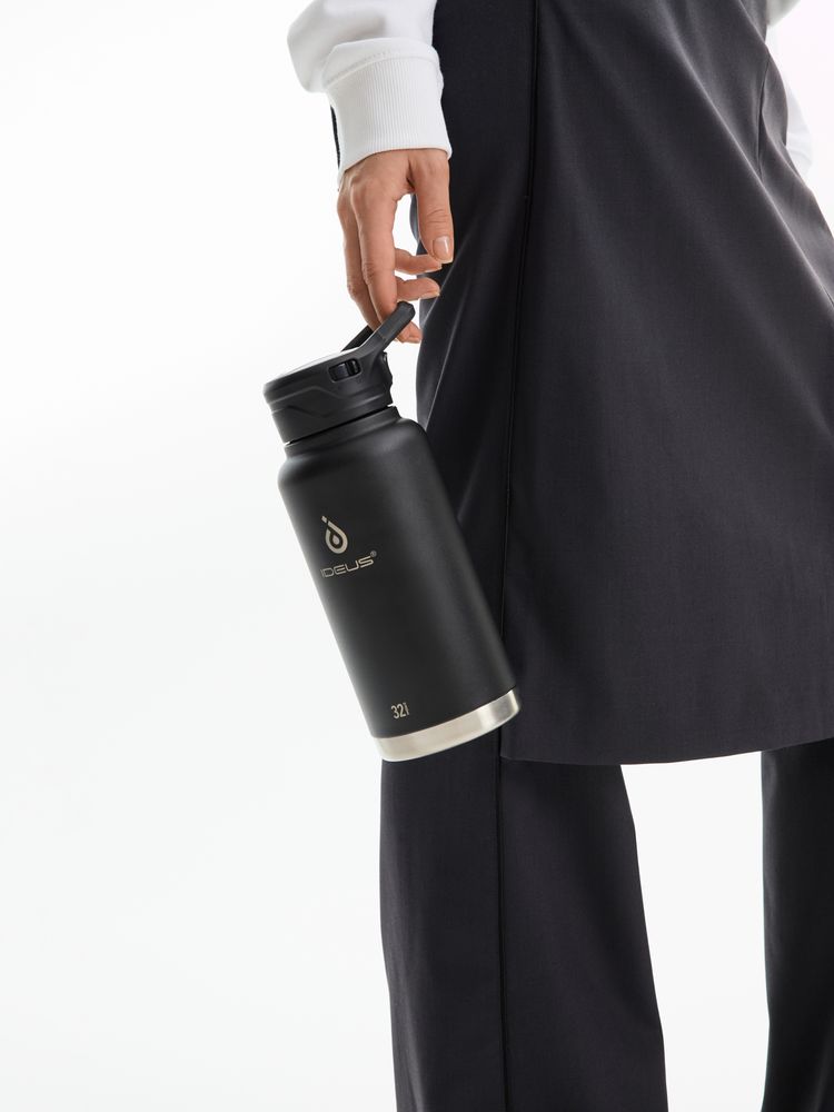 Термобутылка Fujisan XL 2.0, черная — изображение 17