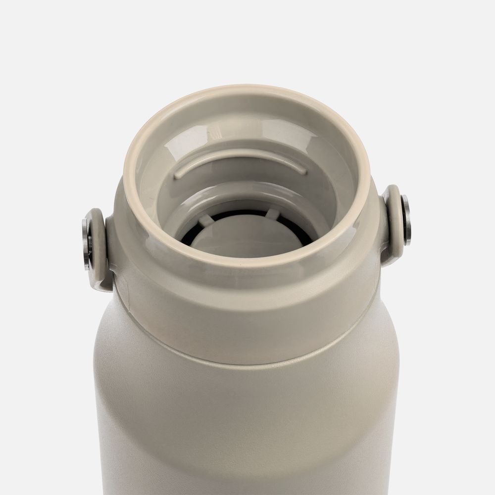 Термобутылка Tateyama, серо-бежевая — изображение 6