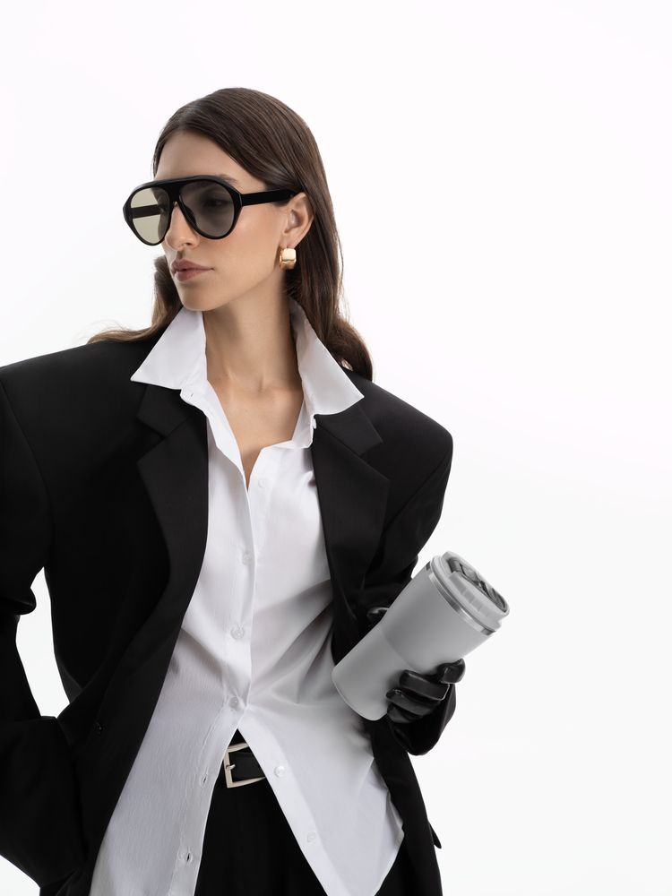 Термостакан Sapporo без логотипа, серый — изображение 13