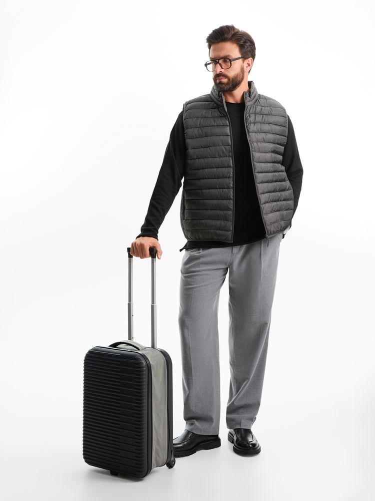 Чемодан Bonfold, черный с серым — изображение 19