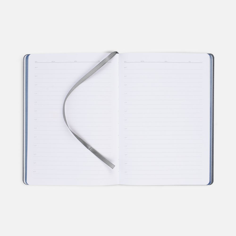 Ежедневник Frame, недатированный,синий с серым — изображение 7