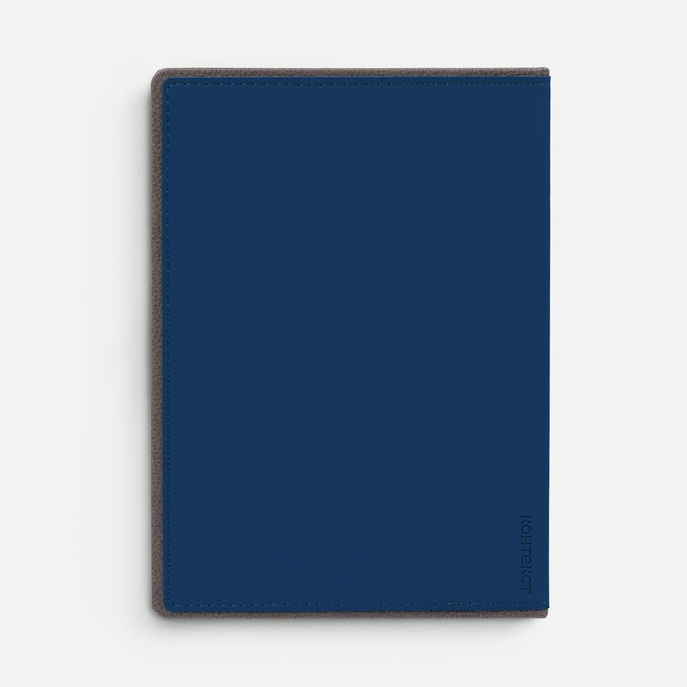 Ежедневник Frame, недатированный,синий с серым — изображение 5