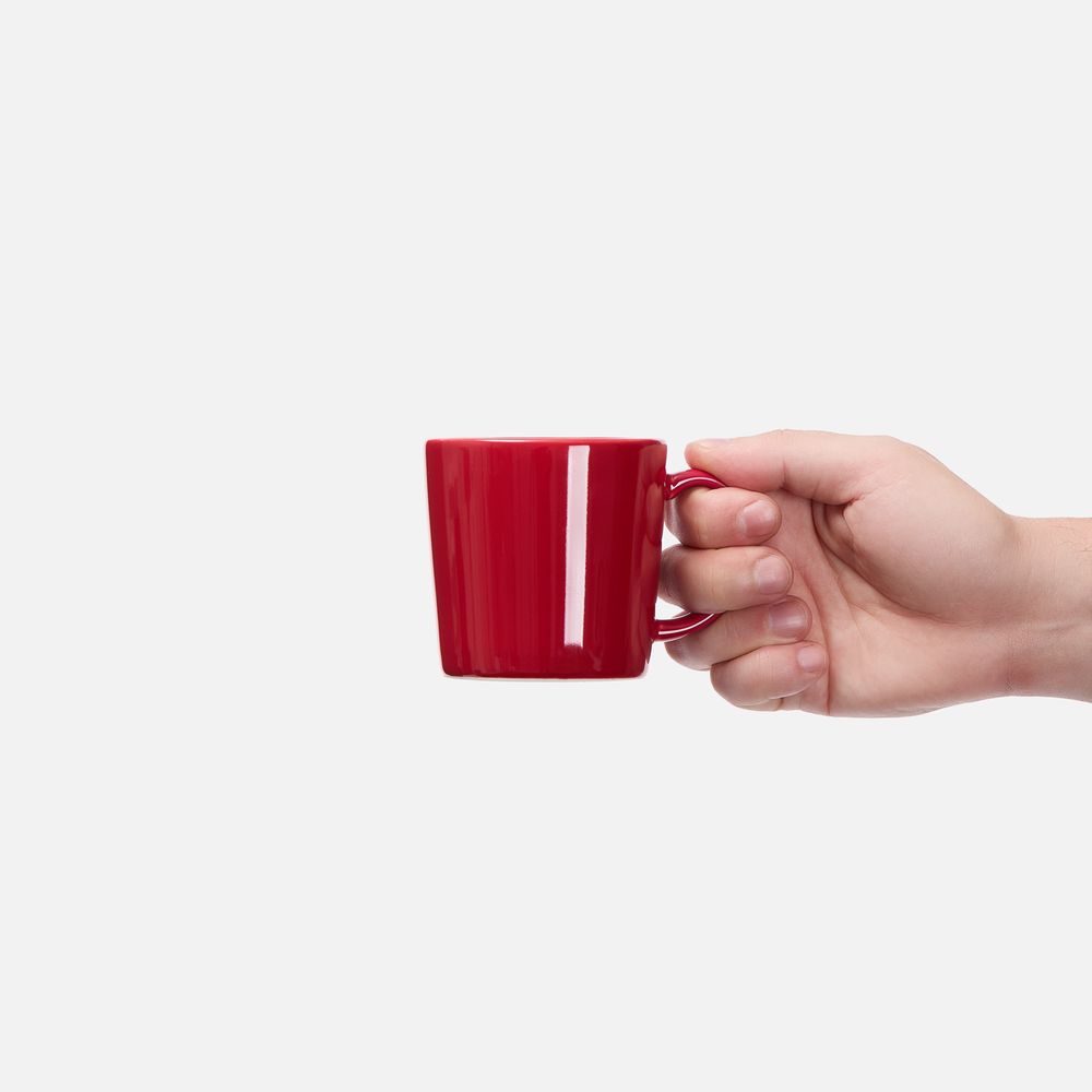 Кружка Valotti Medio, красная — изображение 5