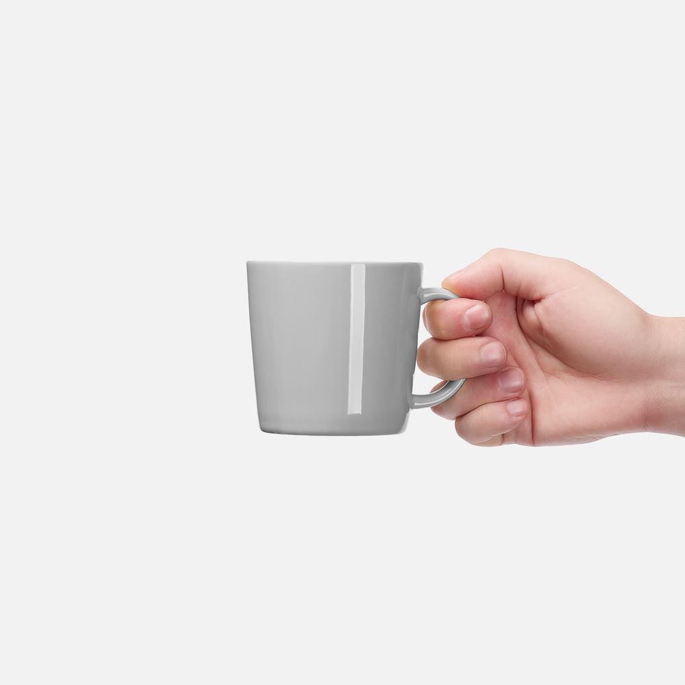 Кружка Valotti Grand, серая — изображение 5