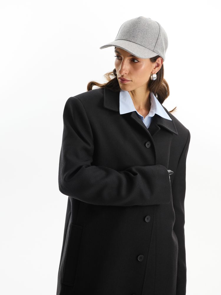 Бейсболка Woolridge, серый меланж — изображение 14