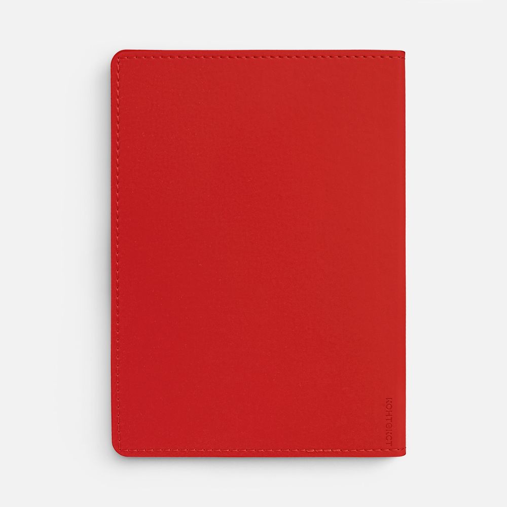Ежедневник Tact, недатированный, красный — изображение 6
