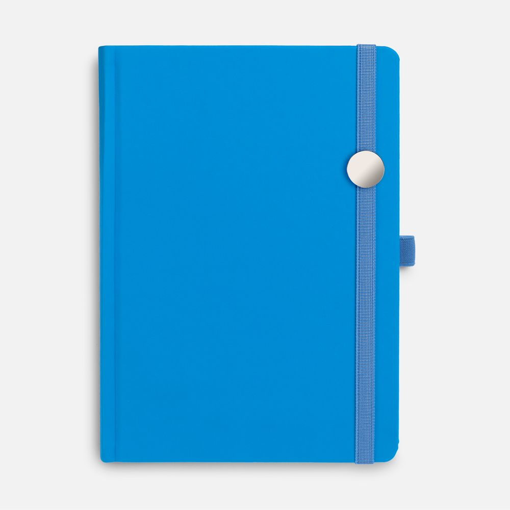 Ежедневник Favor Metal, недатированный, голубой — изображение 3