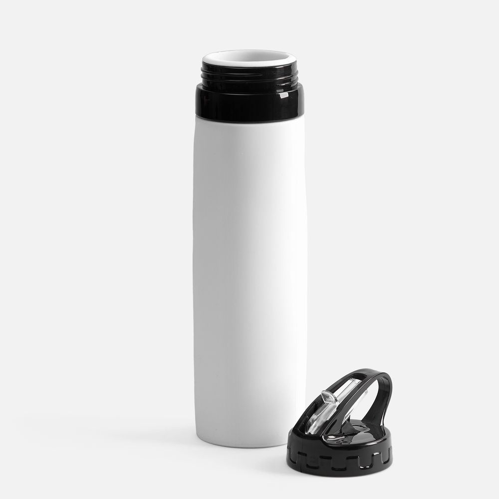 Складная бутылка для воды Langfossen, белая — изображение 3