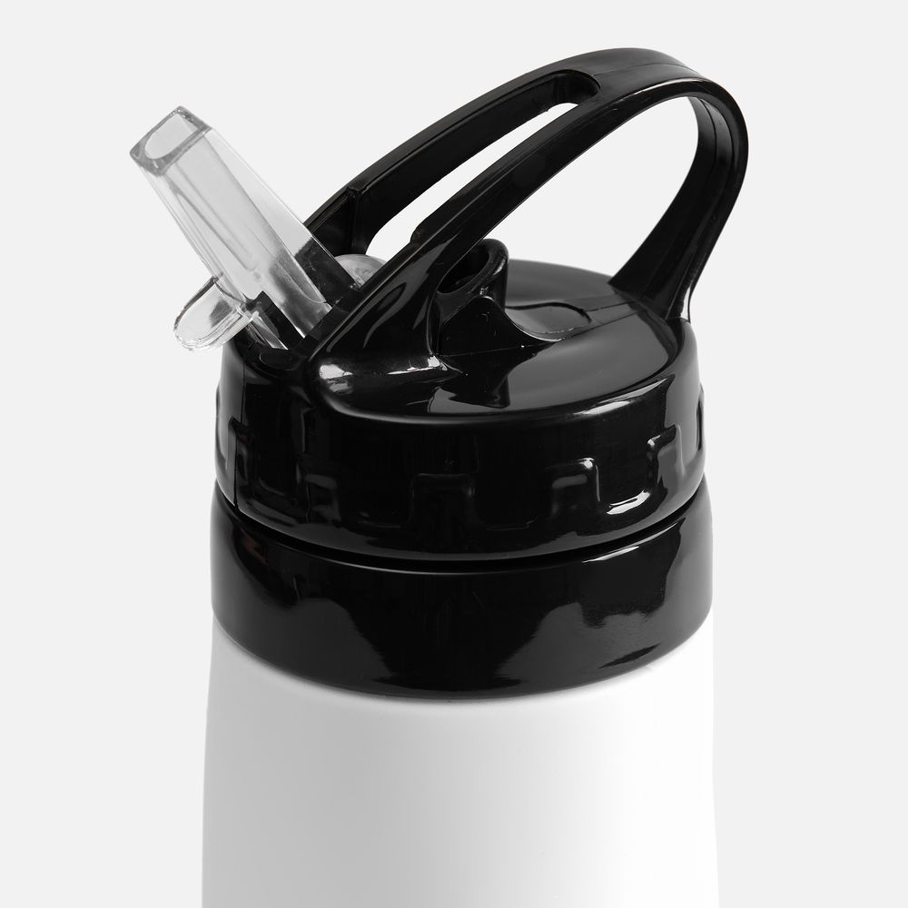 Складная бутылка для воды Langfossen, белая — изображение 4