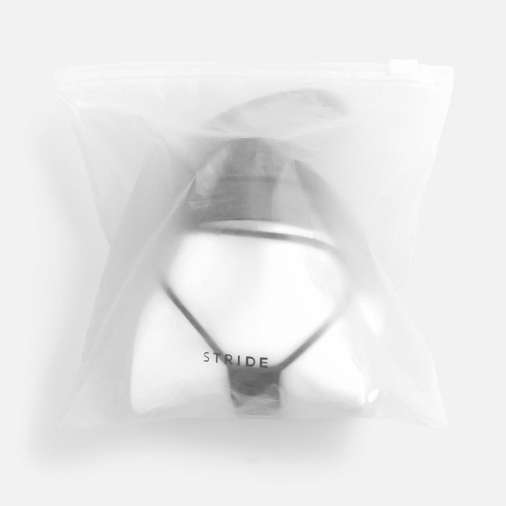 Складная бутылка для воды Langfossen, белая — изображение 10