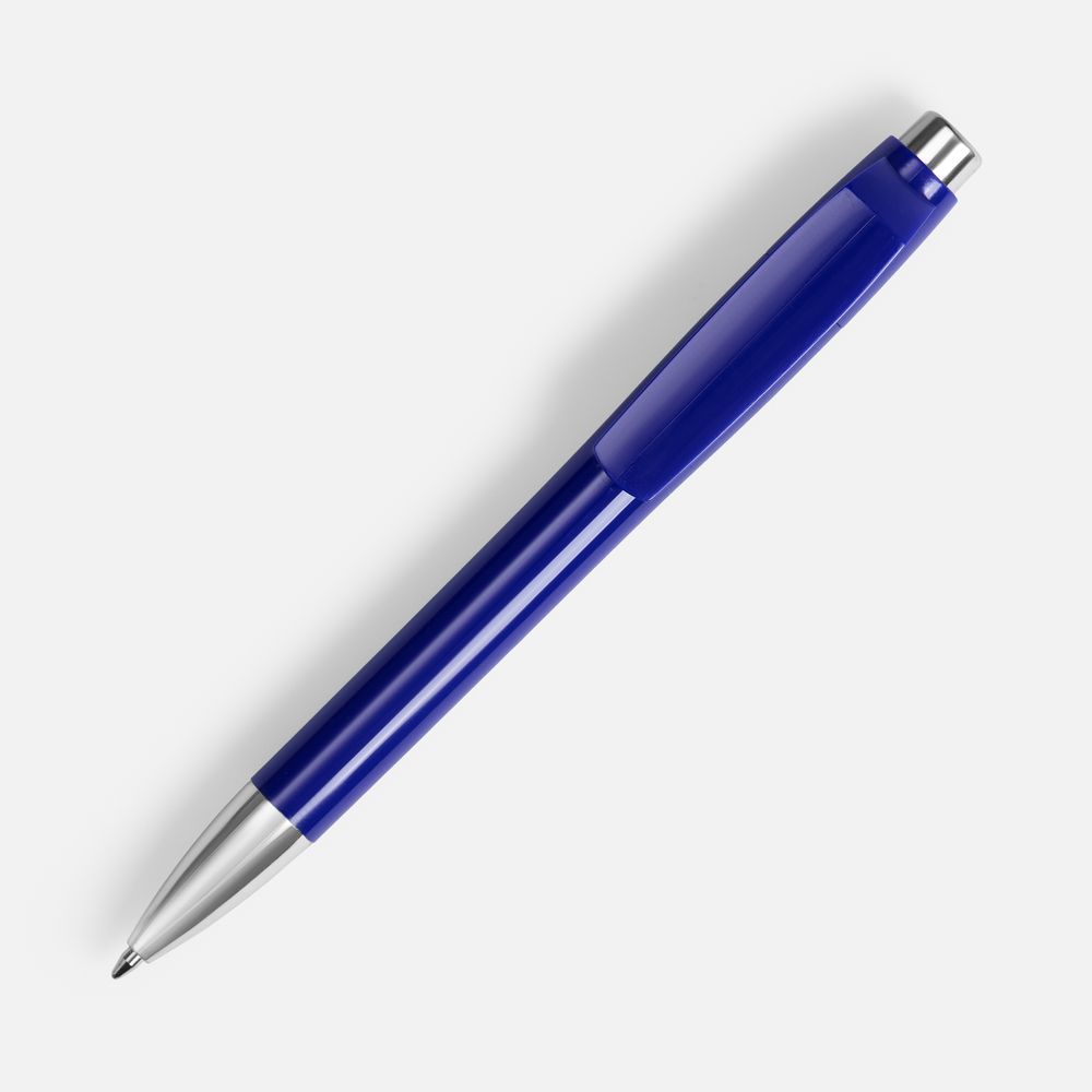 Ручка шариковая Klippa, синяя — изображение 3