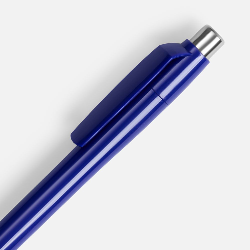 Ручка шариковая Klippa, синяя — изображение 4