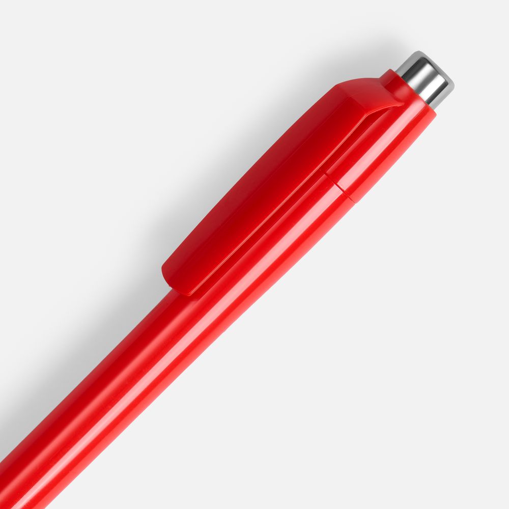 Ручка шариковая Klippa, красная — изображение 4