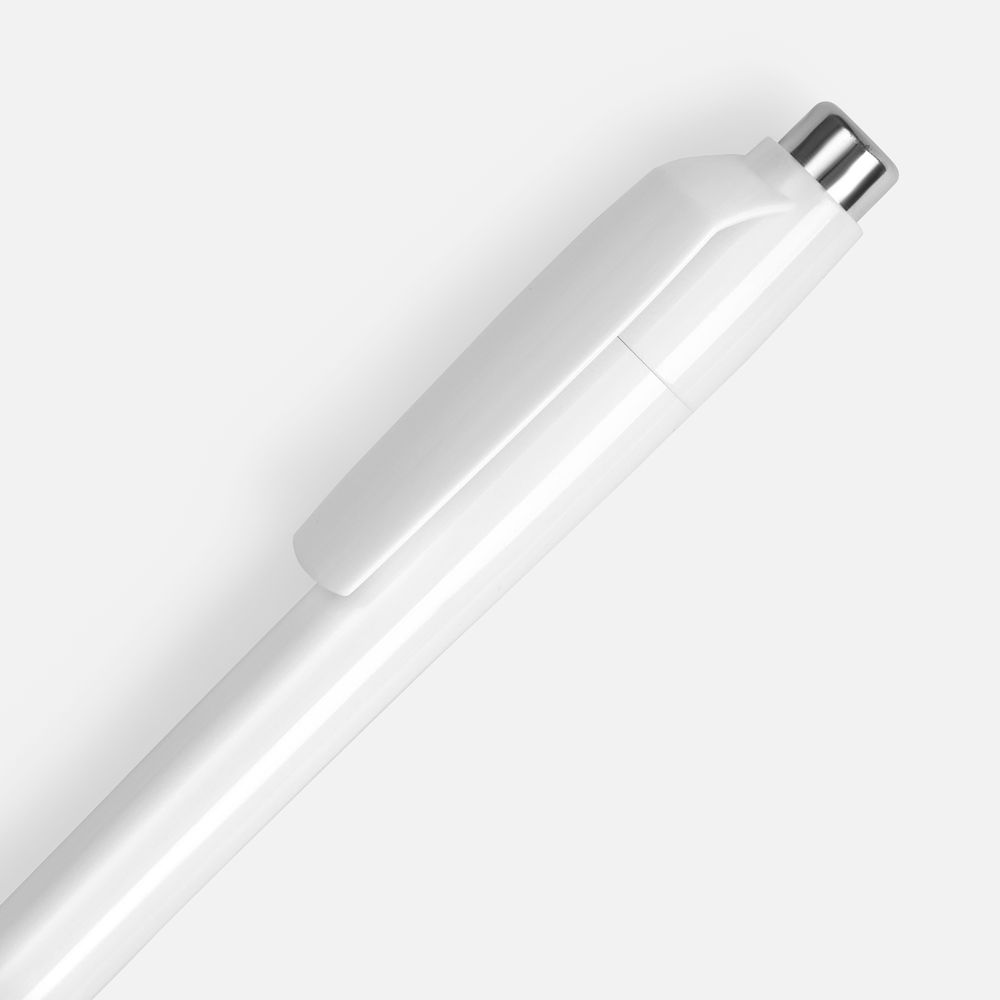 Ручка шариковая Klippa, белая — изображение 4