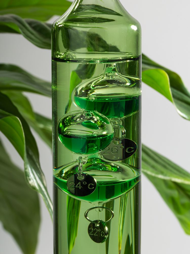 Термометр стеклянный «Галилео», зеленый — изображение 10