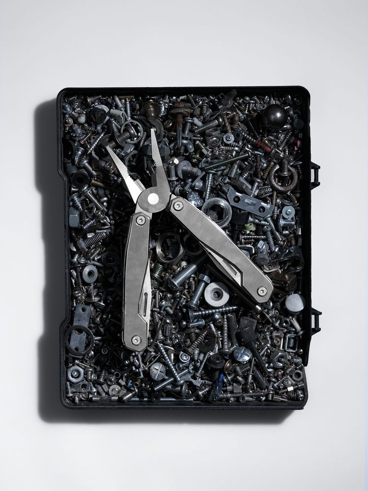 Мультиинструмент Vakwerk, серебристый — изображение 11