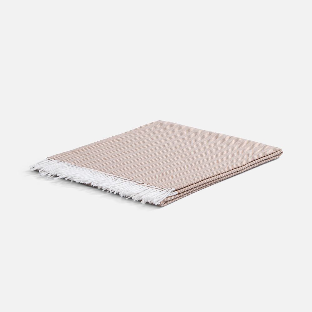 Плед «Гирвас», бежевый — изображение 3