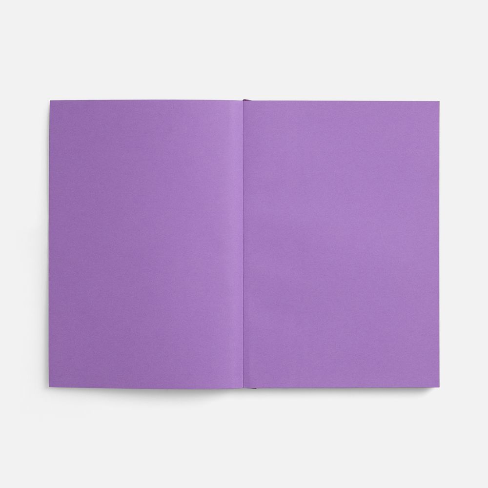 Ежедневник Flat, недатированный, фиолетовый, ver.2 — изображение 9