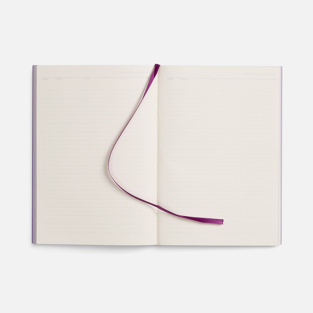 Ежедневник Flat, недатированный, фиолетовый, ver.2 — изображение 8