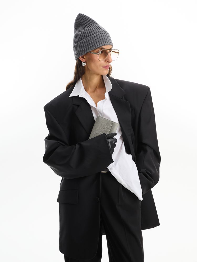 Шапка Alpine, серая — изображение 9