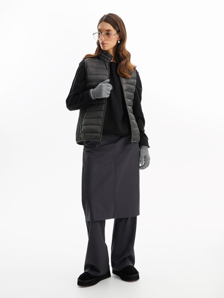 Перчатки Alpine, светло-серые — изображение 5