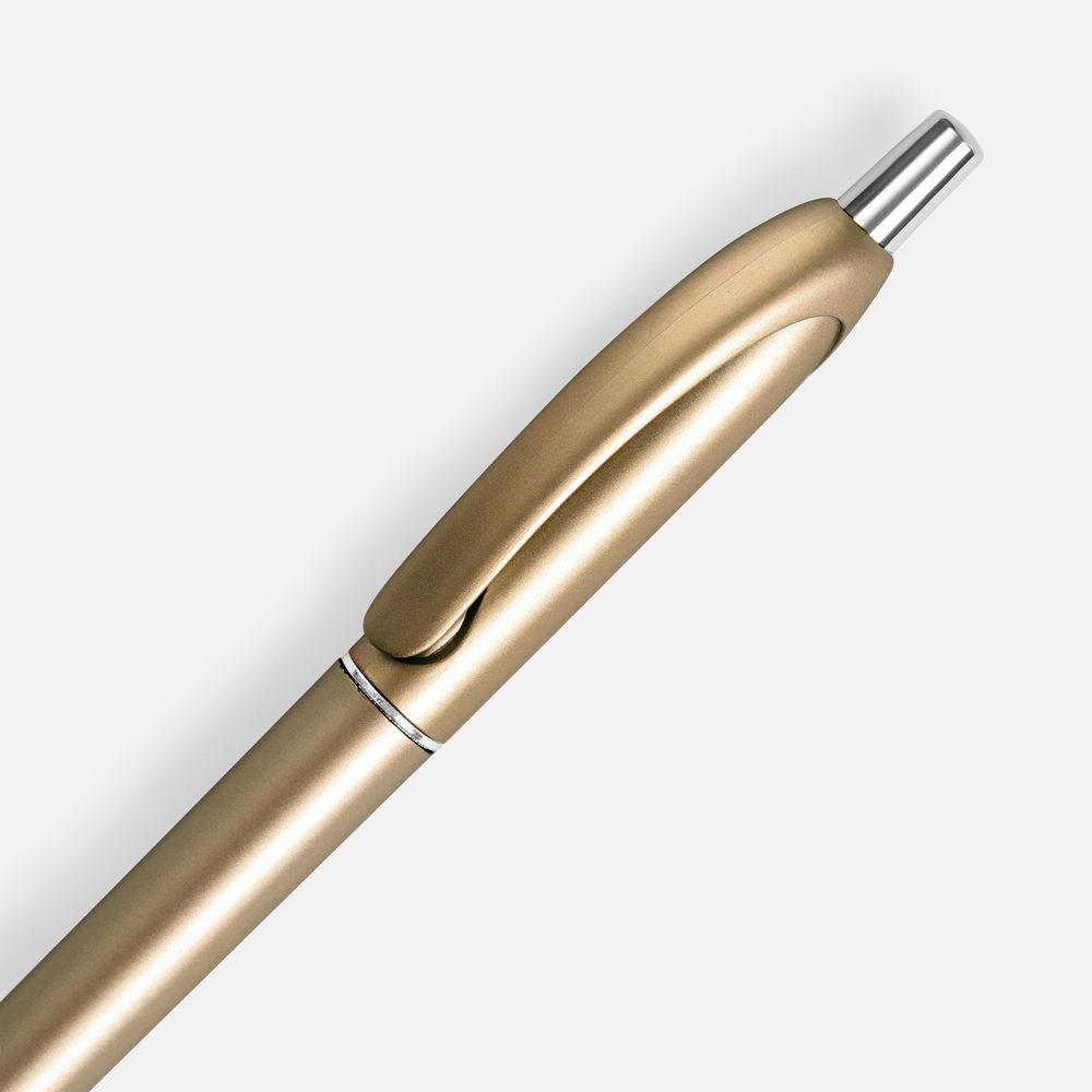 Ручка шариковая Bright Spark, золотистая — изображение 4