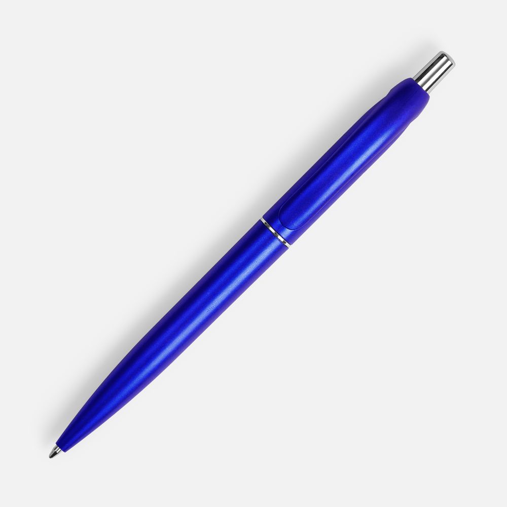 Ручка шариковая Bright Spark, синий металлик — изображение 3