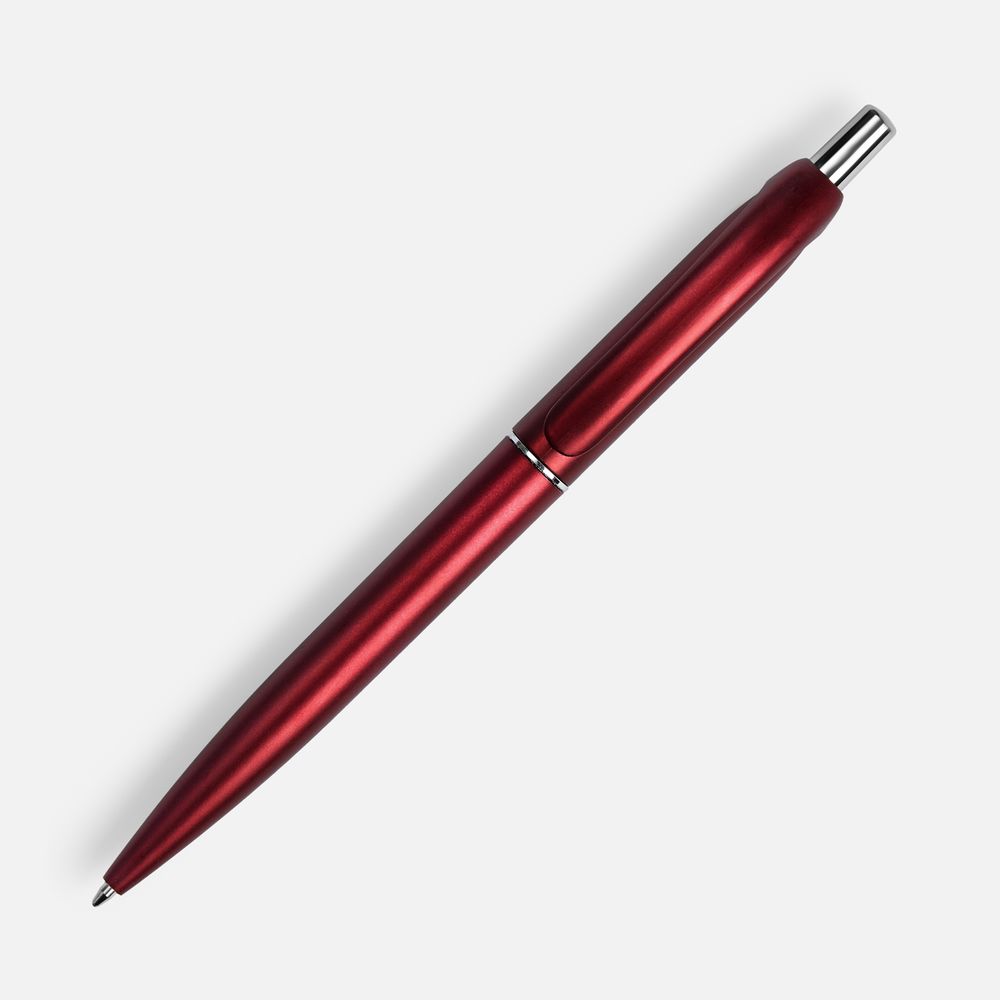 Ручка шариковая Bright Spark, красный металлик — изображение 3