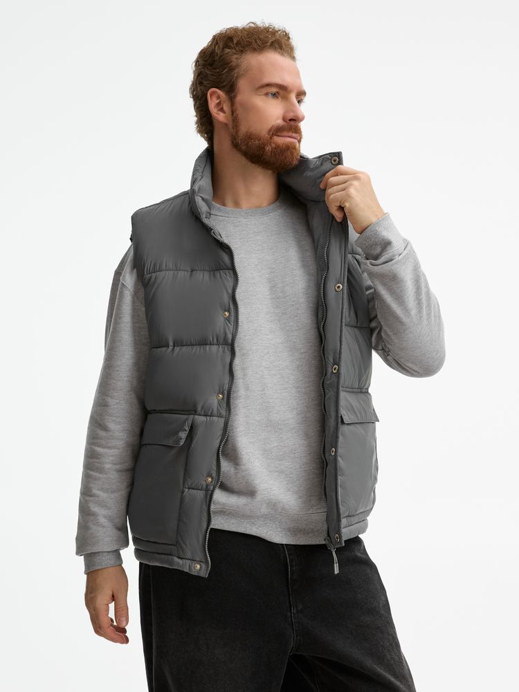 Жилет Ben Mac, серый — изображение 11