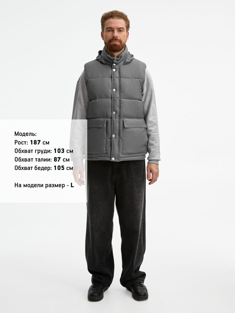 Жилет Ben Mac, серый — изображение 15