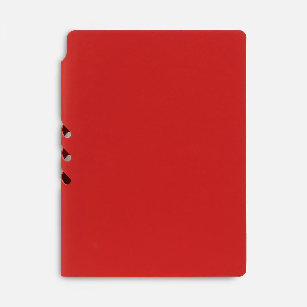 Ежедневник Flexpen Shall, недатированный, красный — изображение 4