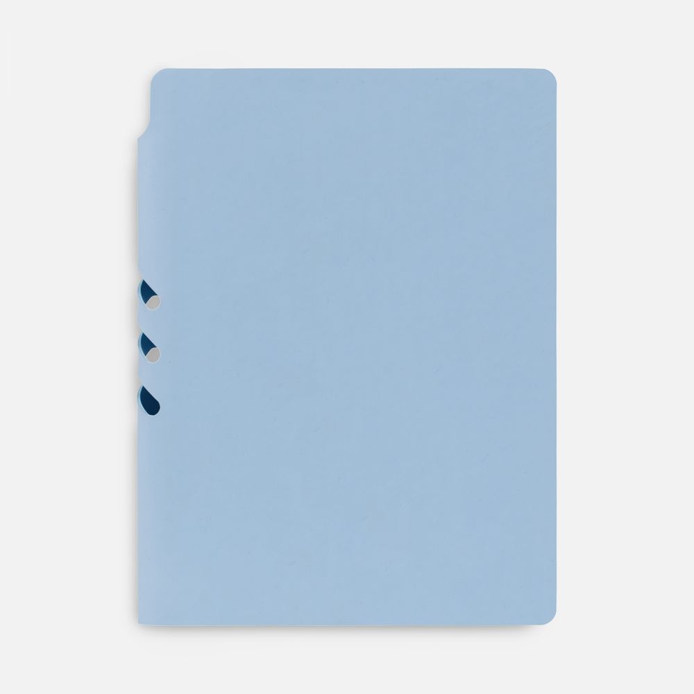 Ежедневник Flexpen Shall, недатированный, голубой — изображение 4