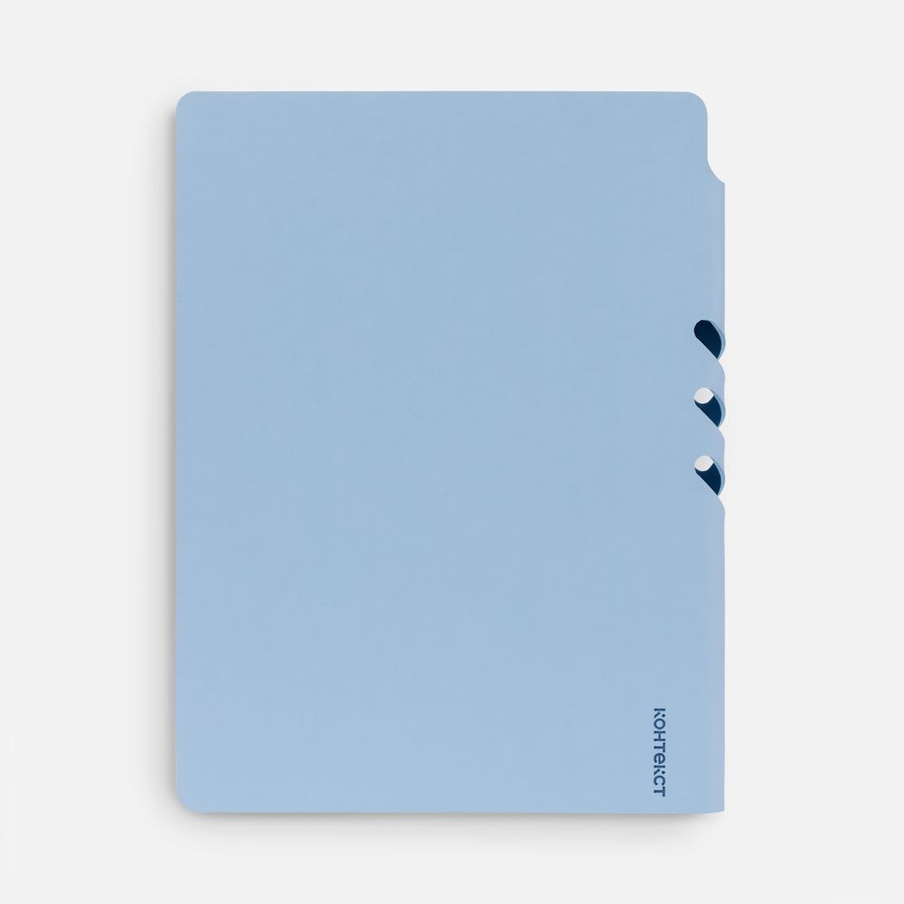 Ежедневник Flexpen Shall, недатированный, голубой — изображение 5