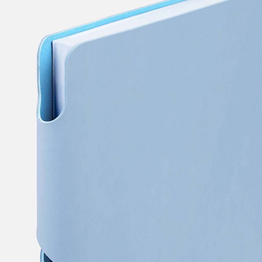 Ежедневник Flexpen Shall, недатированный, голубой — изображение 6