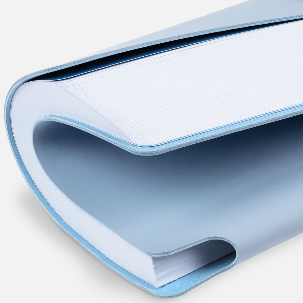 Ежедневник Flexpen Shall, недатированный, голубой — изображение 7