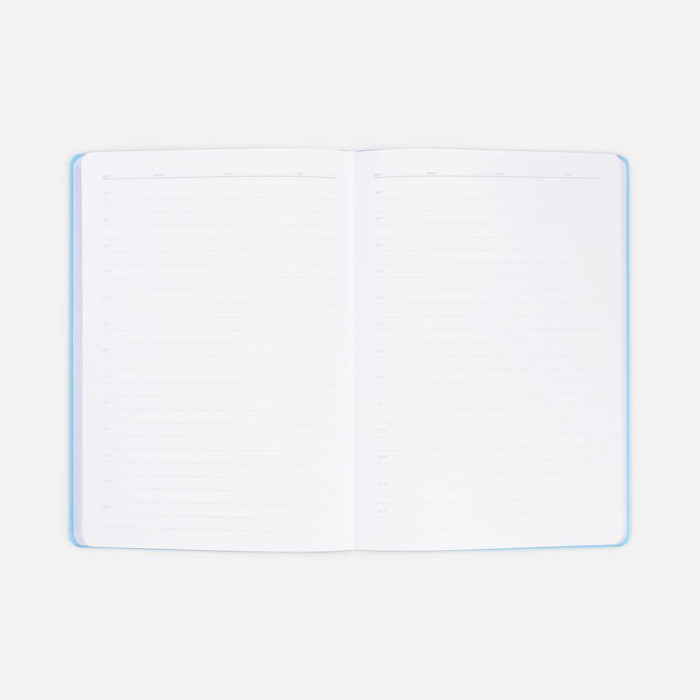 Ежедневник Flexpen Shall, недатированный, голубой — изображение 10