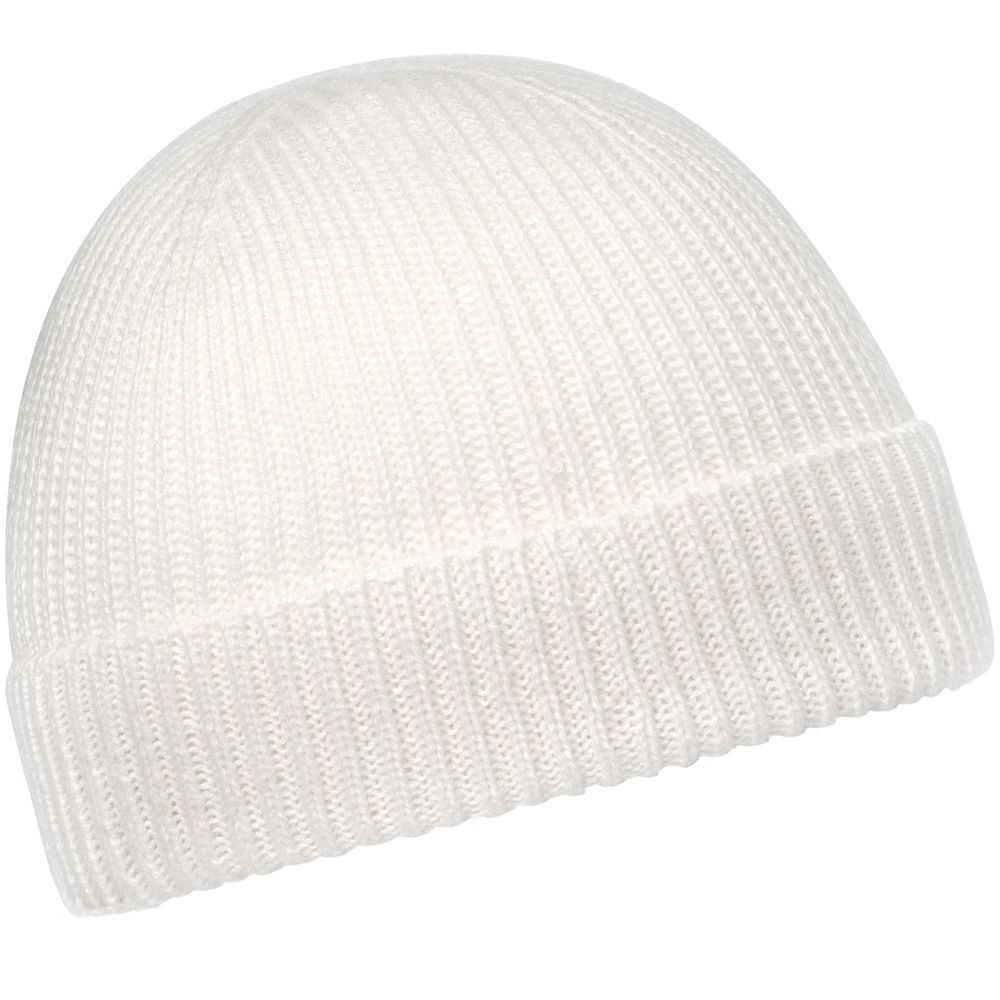 Шапка Bernard, молочно-белая (ванильная) — изображение 5