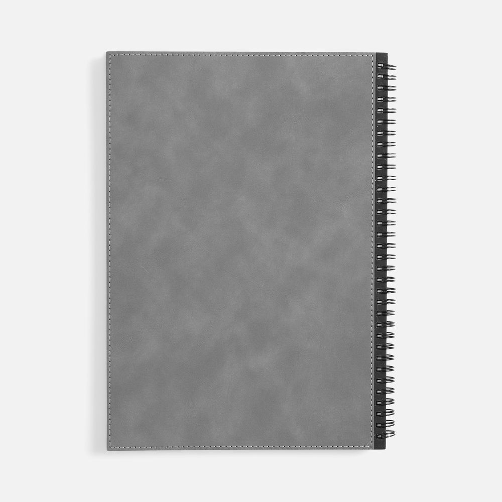 Ежедневник Notera Maxi, недатированный, серый — изображение 3