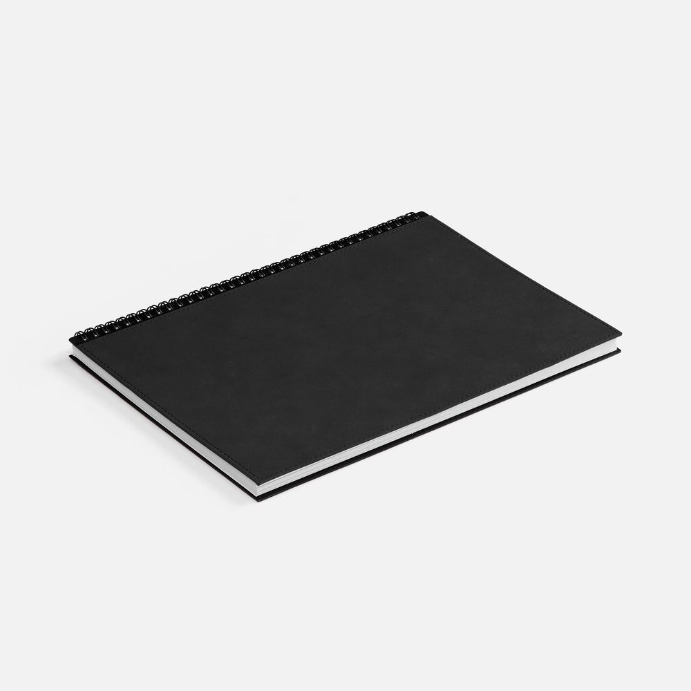 Ежедневник Notera Maxi, недатированный, черный — изображение 6