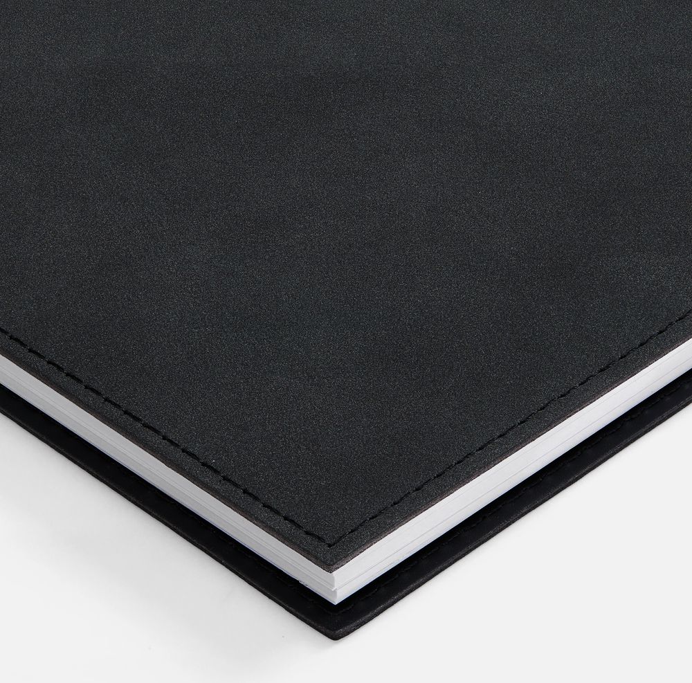 Ежедневник Notera Maxi, недатированный, черный — изображение 7