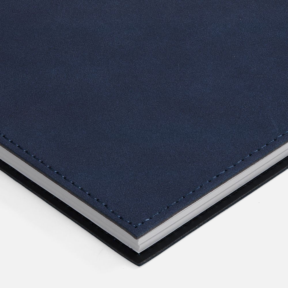 Ежедневник Notera Maxi, недатированный, синий — изображение 7