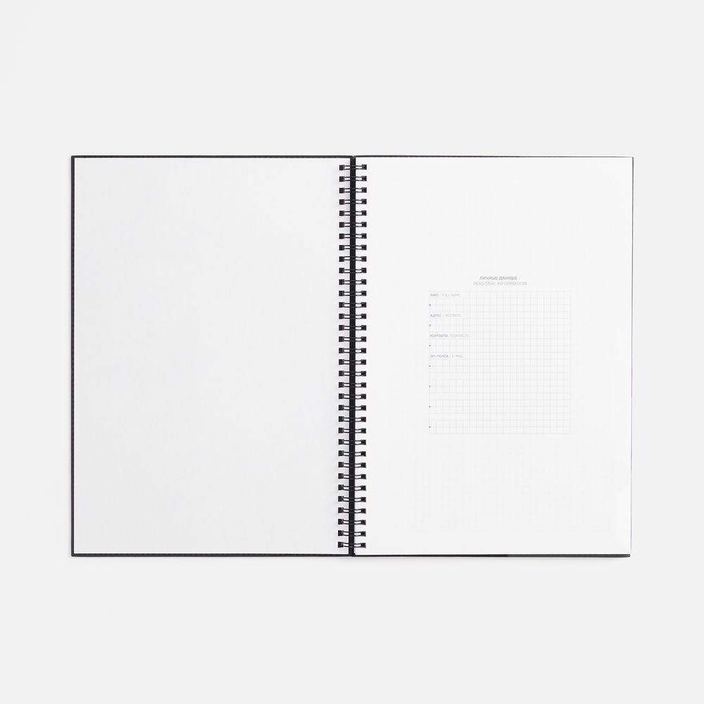 Ежедневник Notera Maxi, недатированный, синий — изображение 10